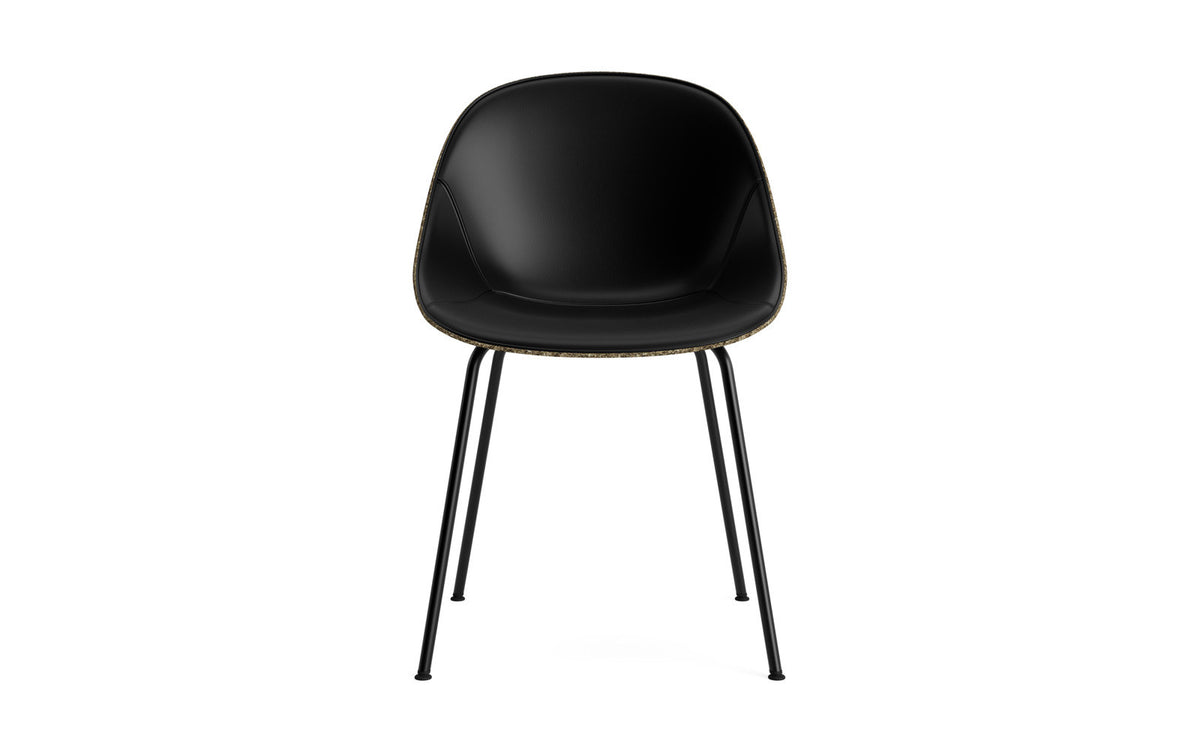 Mat Stuhl polster Seegras Schwartz stahl in Ultra 41599 präsentiert im Onlineshop von KAQTU Design AG. Stuhl ist von Normann Copenhagen