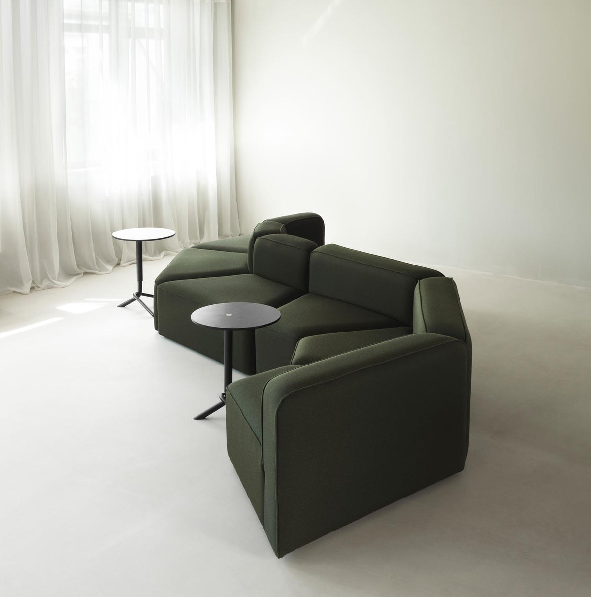 Rope modulares Sofa 5-Sitzer Curved in Remix präsentiert im Onlineshop von KAQTU Design AG. 5er Sofa ist von Normann Copenhagen