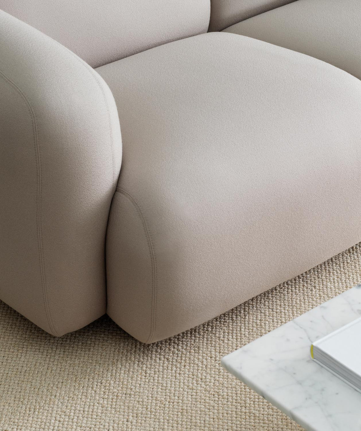 Swell modulares Sofa 2-Sitzer in Remix 133 präsentiert im Onlineshop von KAQTU Design AG. 2er Sofa ist von Normann Copenhagen