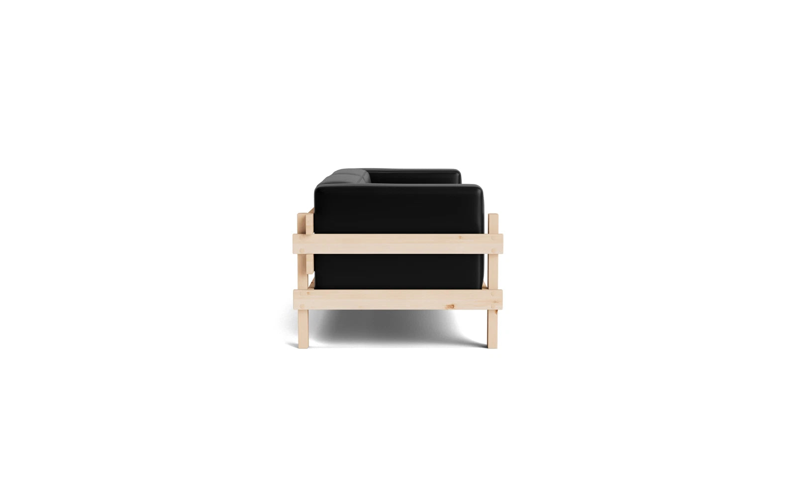 Entdecke das Kube Sofa 3-Sitzer von Normann Copenhagen: modernes Design, hochwertige Kiefer und anpassbare Polster für jeden Einrichtungsstil.