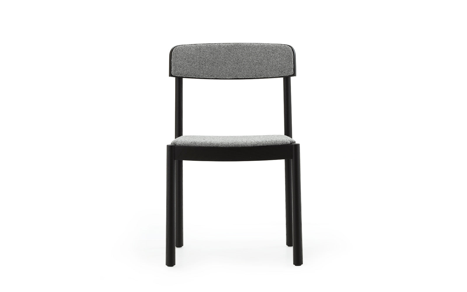 Timb Chair Upholstery in Black / Hallingdal 166 präsentiert im Onlineshop von KAQTU Design AG. Stuhl ist von Normann Copenhagen
