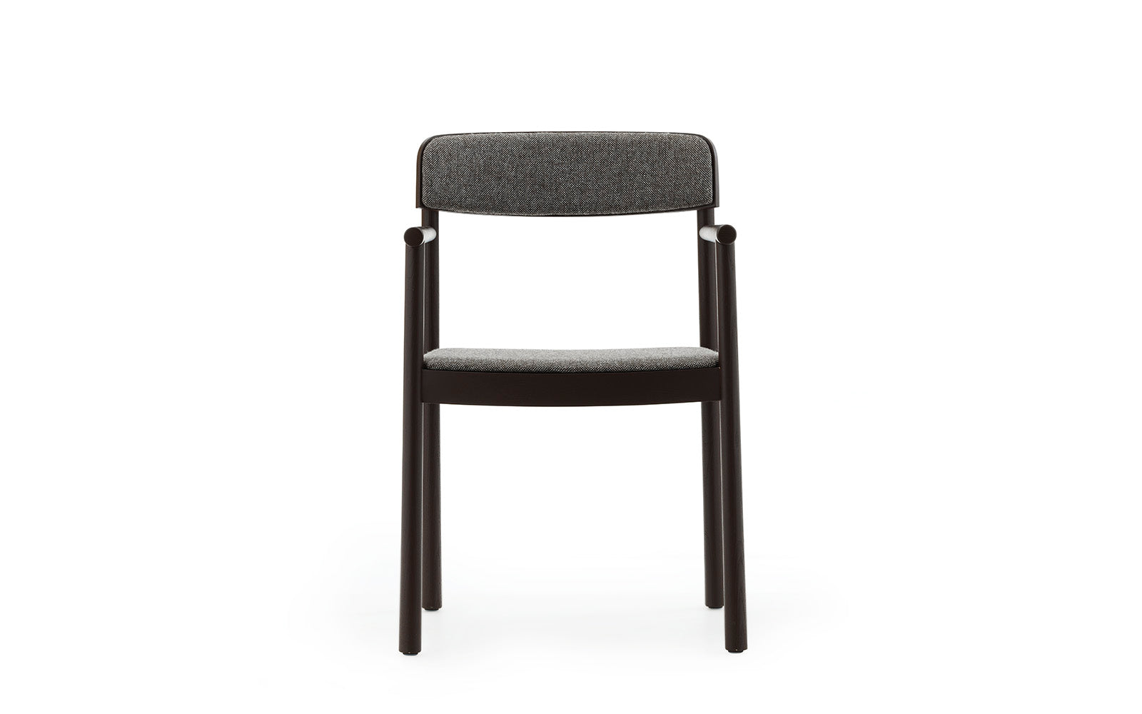 Timb Armchair Upholstery in Brown / Hallingdal 368 präsentiert im Onlineshop von KAQTU Design AG. Stuhl ist von Normann Copenhagen