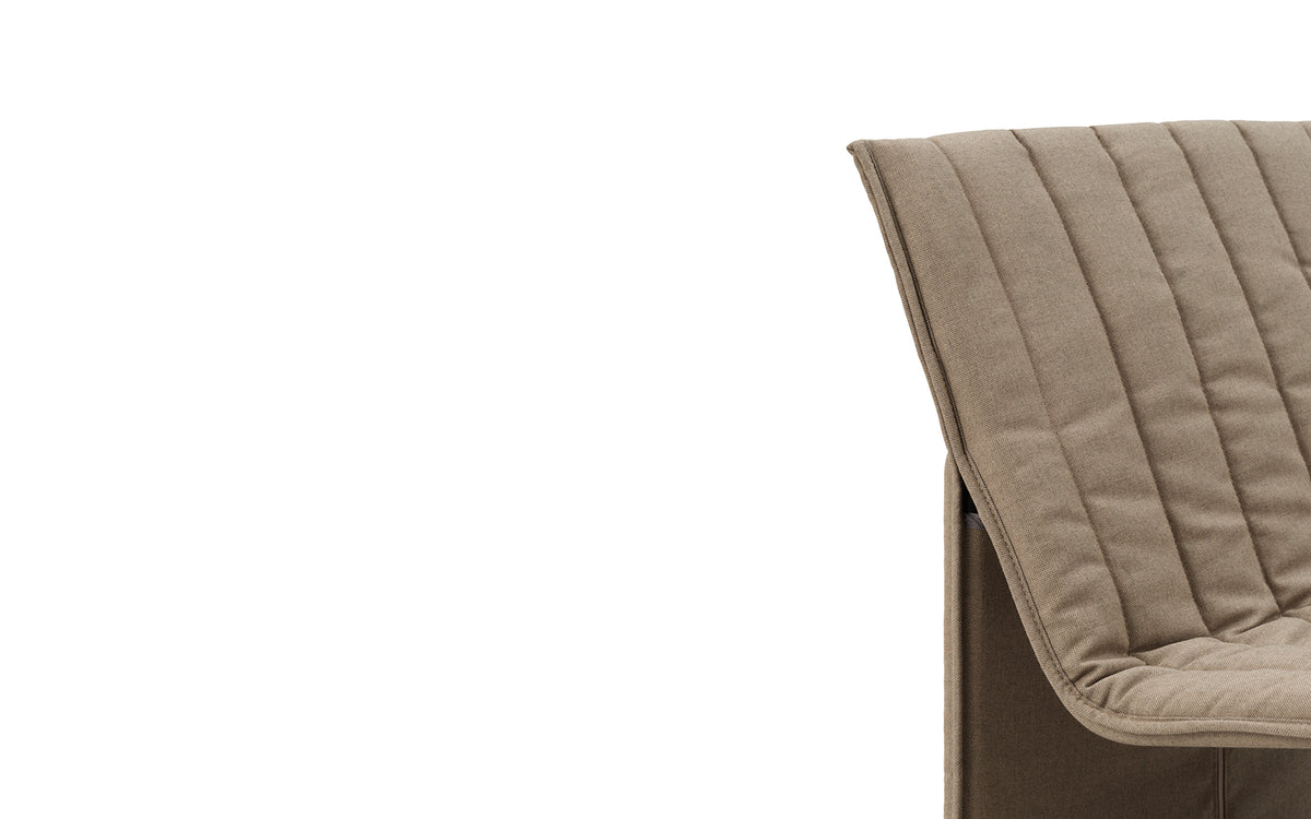 Limit Lounge-Sessel Outdoor Natté in  präsentiert im Onlineshop von KAQTU Design AG. Gartensessel ist von Normann Copenhagen