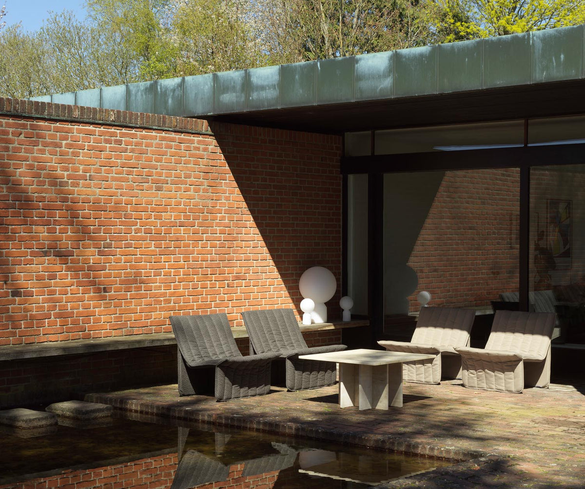 Limit Lounge-Sessel Outdoor Savane in  präsentiert im Onlineshop von KAQTU Design AG. Gartensessel ist von Normann Copenhagen
