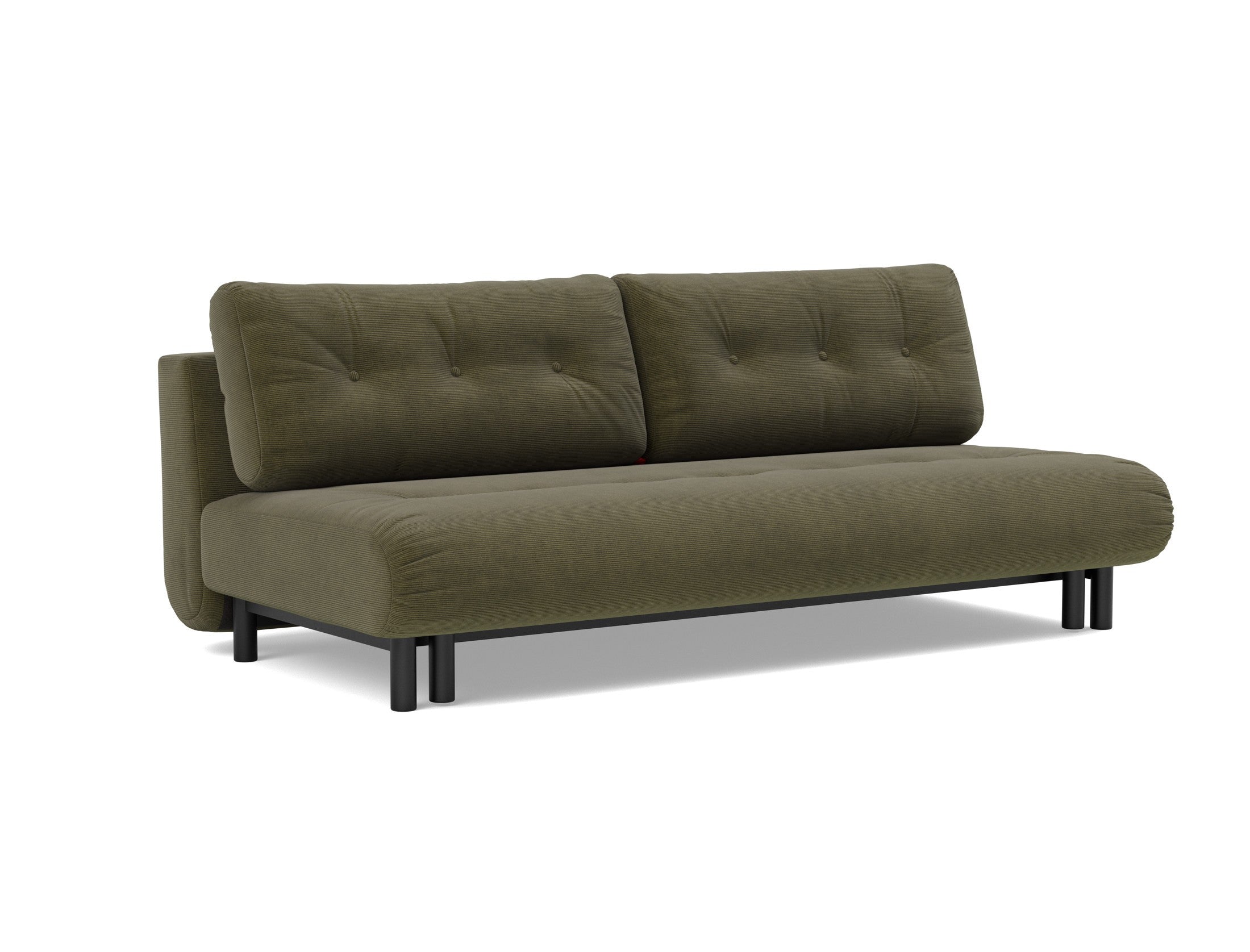 Nabli Schlafsofa in 316 Cordufine Pine Green präsentiert im Onlineshop von KAQTU Design AG. Bettsofa ist von Innovation Living