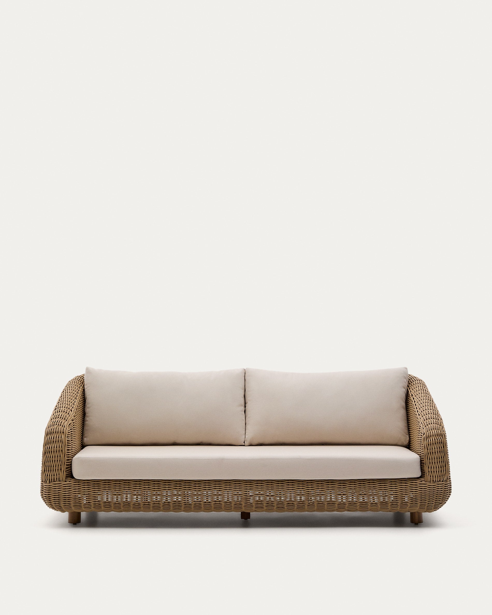 3-Sitzer-Sofa Meria: Stilvolles, langlebiges Rattan-Design, ideal für drinnen und draussen. Komfortabel, pflegeleicht, wasserabweisend.