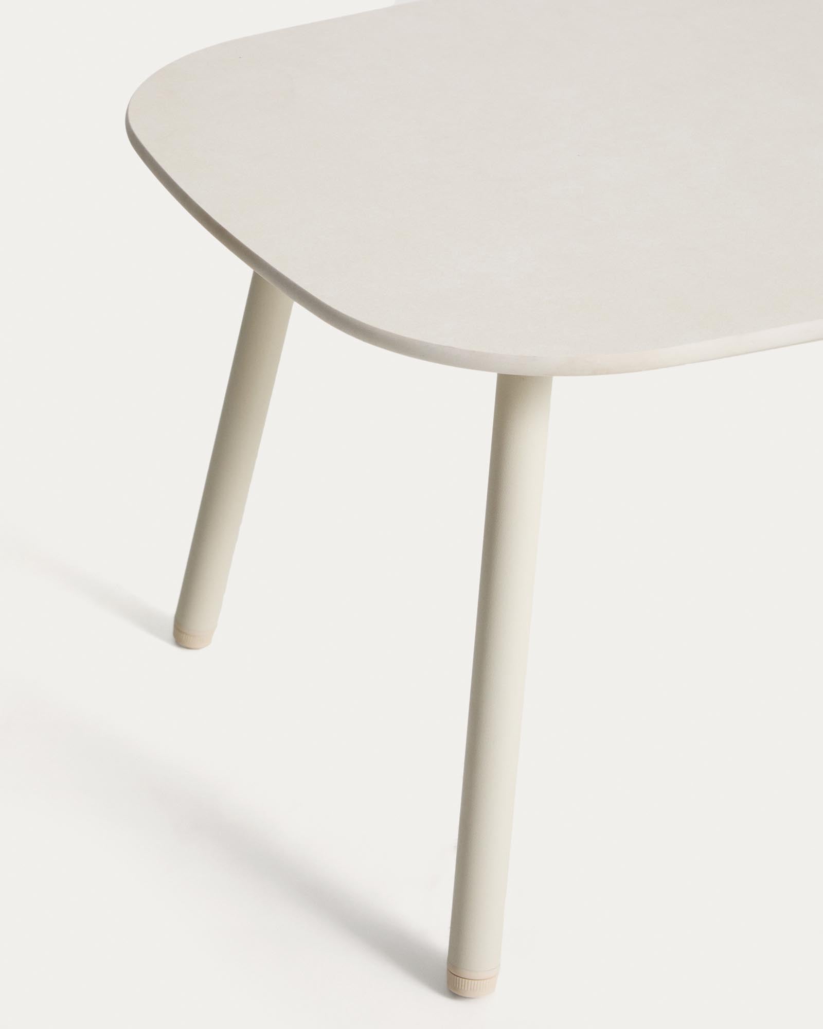 Stylisches Loungeset Zuara mit einem komfortablen 3-Sitzer-Sofa, zwei passenden Sesseln und einem eleganten Tisch, ideal für den Garten.