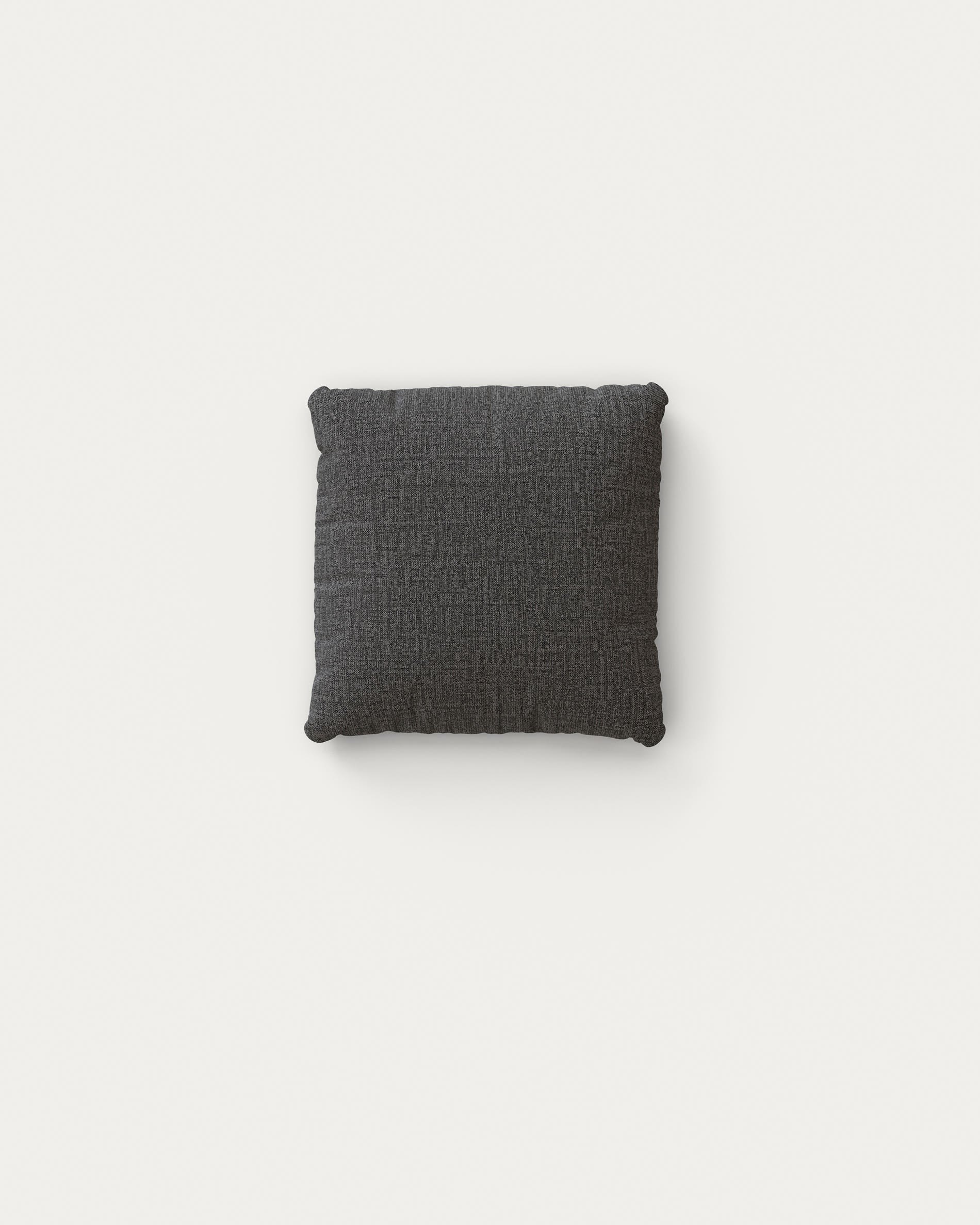 Das Kissen Sorells in Grau (45x45 cm) von Kave Home bietet stilvolle Gemütlichkeit und passt perfekt in jedes moderne Wohnambiente.