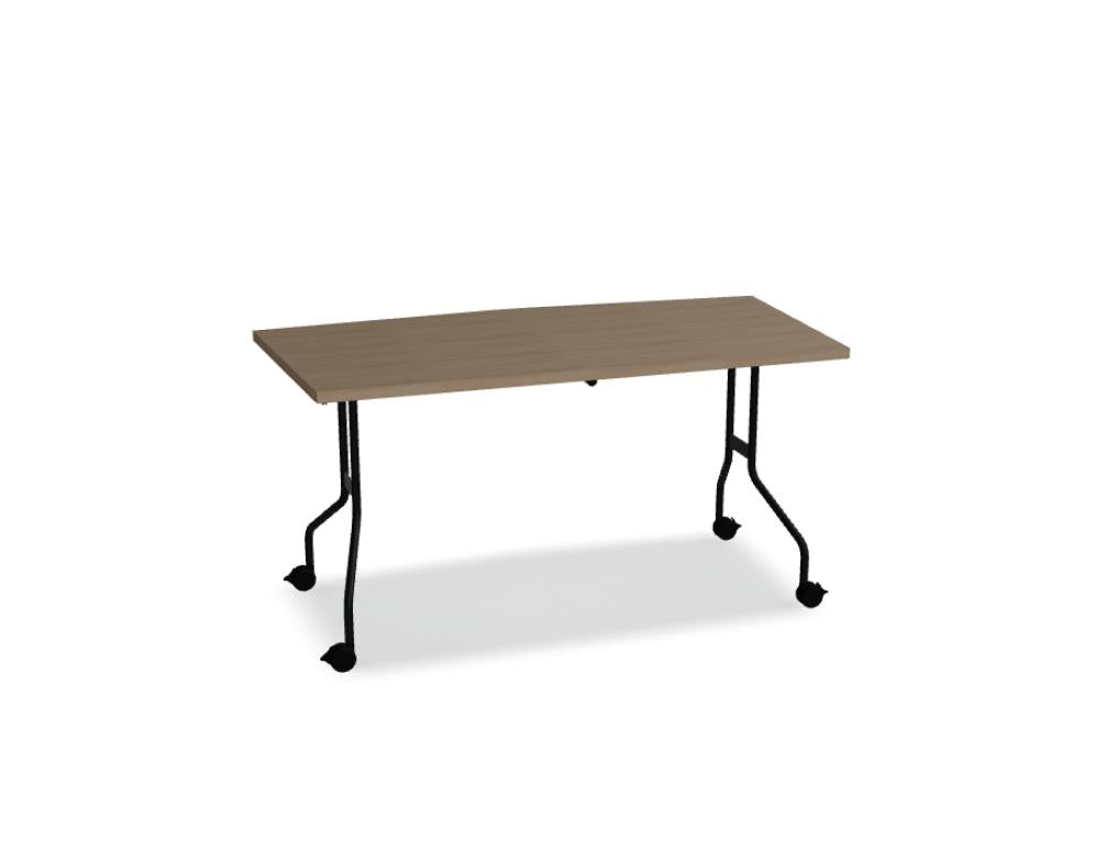 Easy PFT02 - Klapptisch in Kakao präsentiert im Onlineshop von KAQTU Design AG. Konferenztisch ist von Mdd
