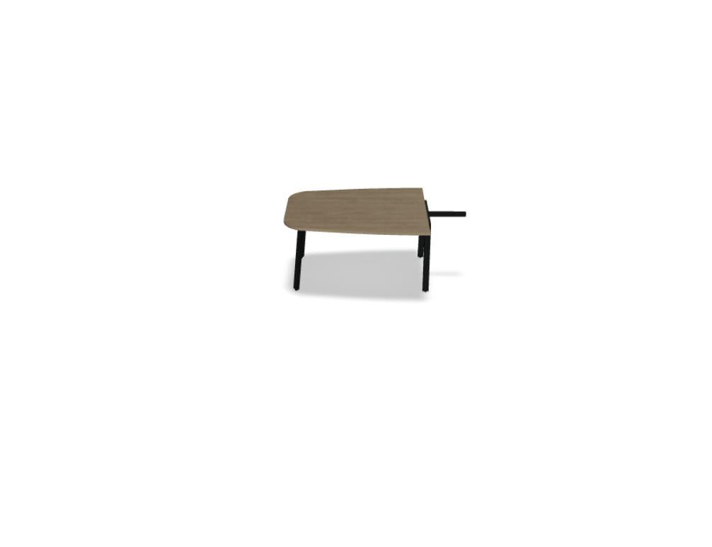 Ogi A PLFZ14P - Tisch in Honigeiche präsentiert im Onlineshop von KAQTU Design AG. Esstisch ist von Mdd