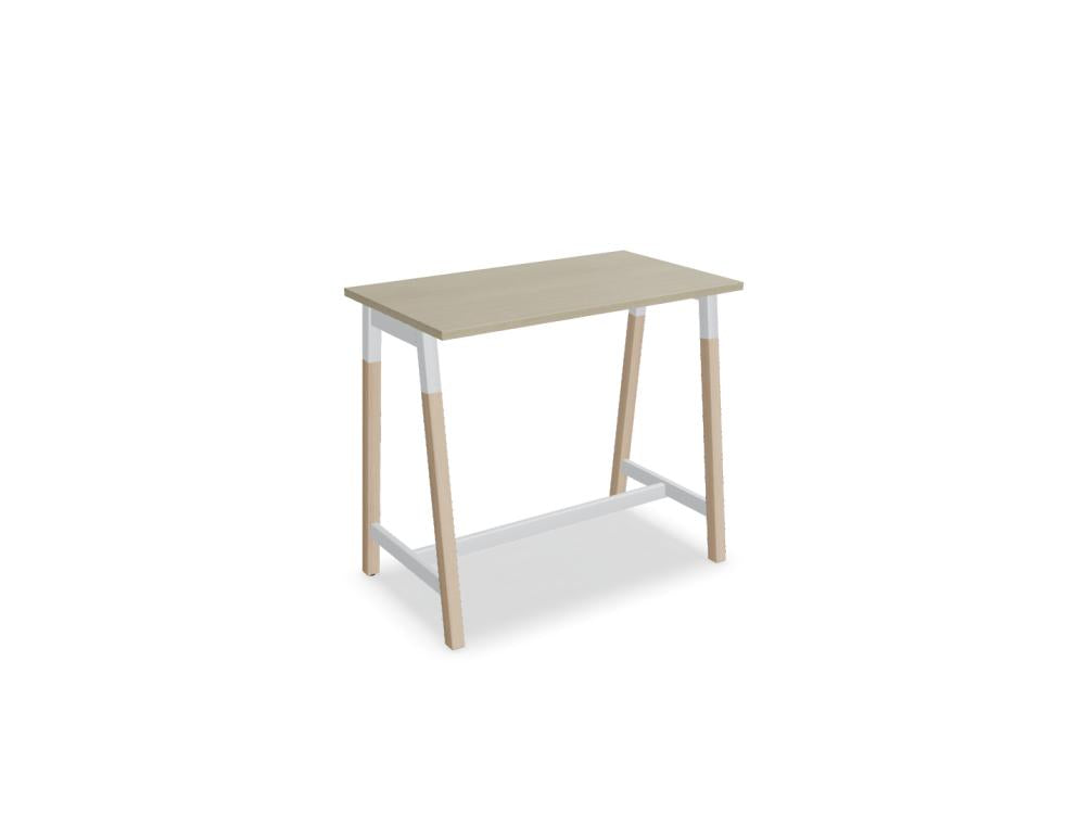 Ogi W PSD72 - Stehtisch in Honigeiche präsentiert im Onlineshop von KAQTU Design AG. Hochtisch ist von Mdd