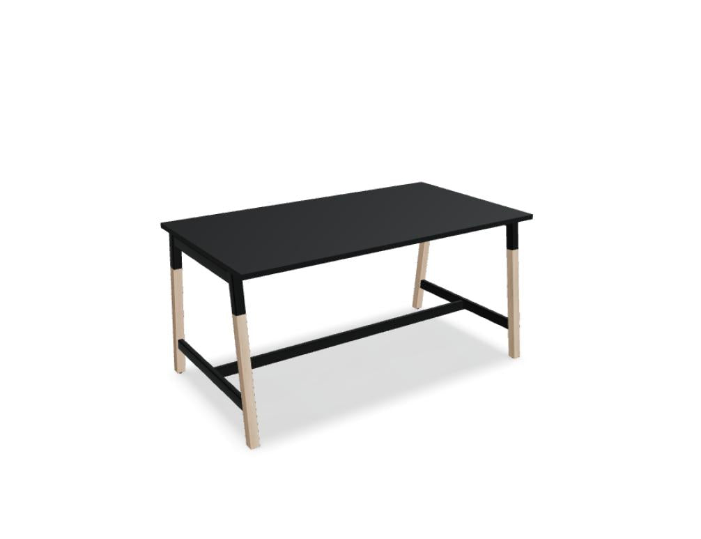 Ogi W PSD828 - Stehtisch in Honigeiche präsentiert im Onlineshop von KAQTU Design AG. Hochtisch ist von Mdd