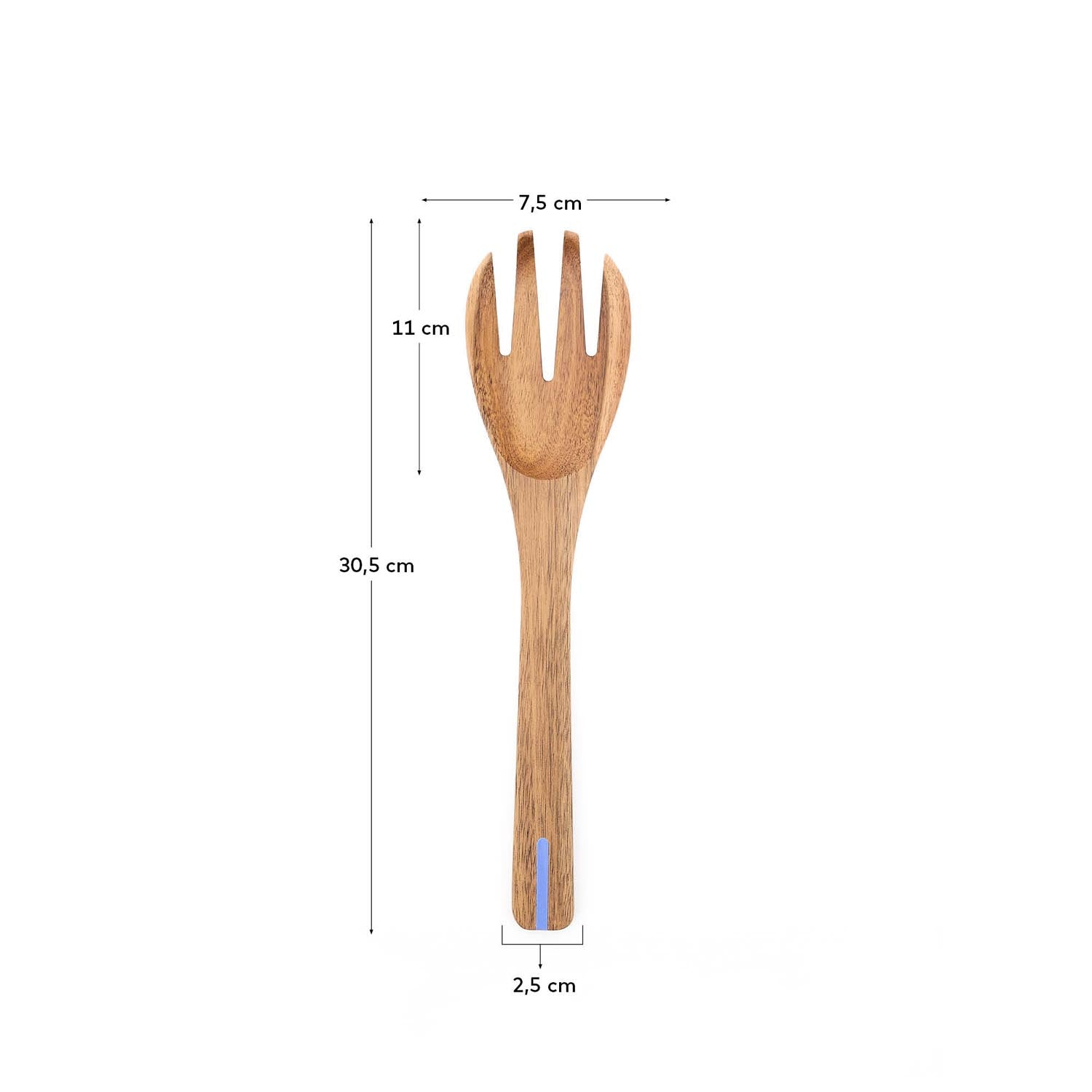 Küchenutensil Zairin aus Akazienholz FSC 100 % und Metall in Natur präsentiert im Onlineshop von KAQTU Design AG. Salatzubehör ist von Kave Home