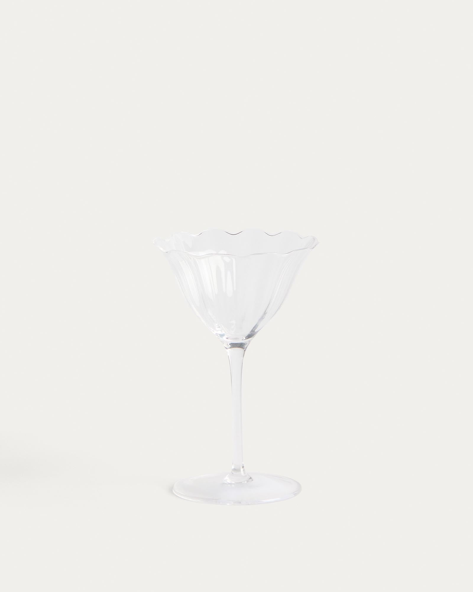 Cocktailglas Neia aus klarem Glas, 29 cl in Transparent präsentiert im Onlineshop von KAQTU Design AG. Cocktailglas ist von Kave Home