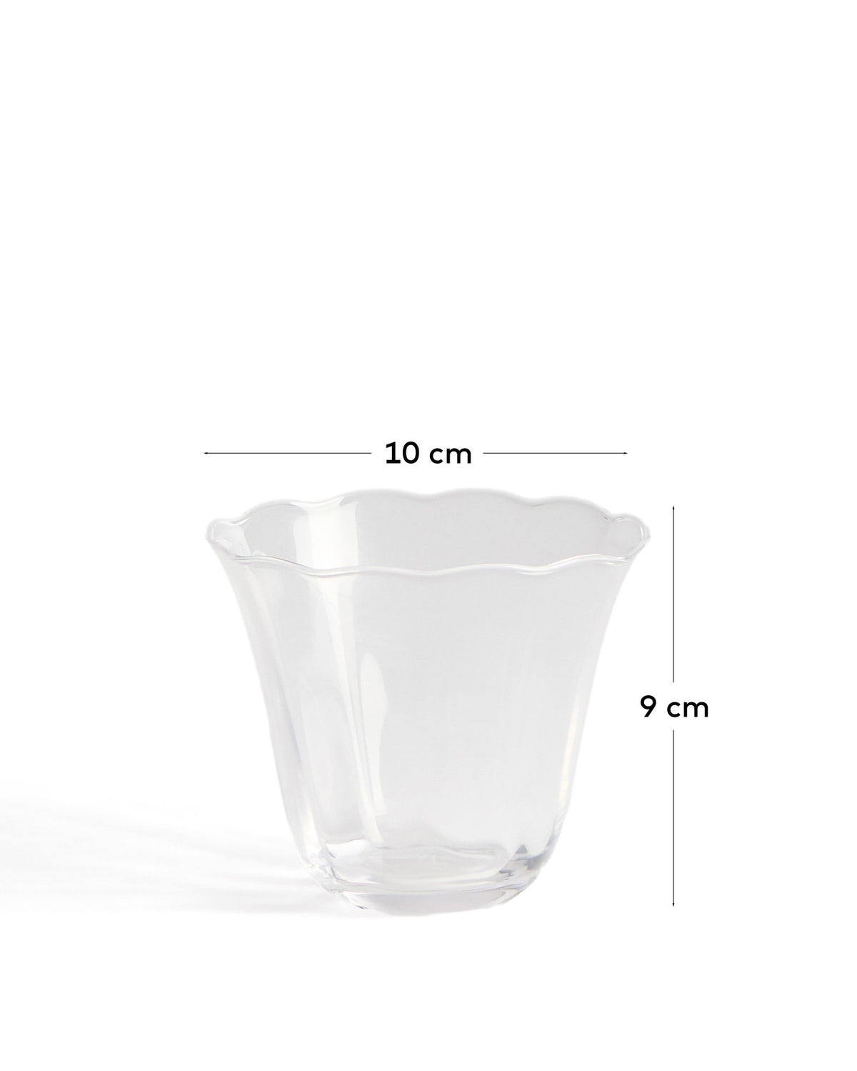 Wasserglas Neia aus klarem Glas, 23 cl in Transparent präsentiert im Onlineshop von KAQTU Design AG. Trinkgläser ist von Kave Home