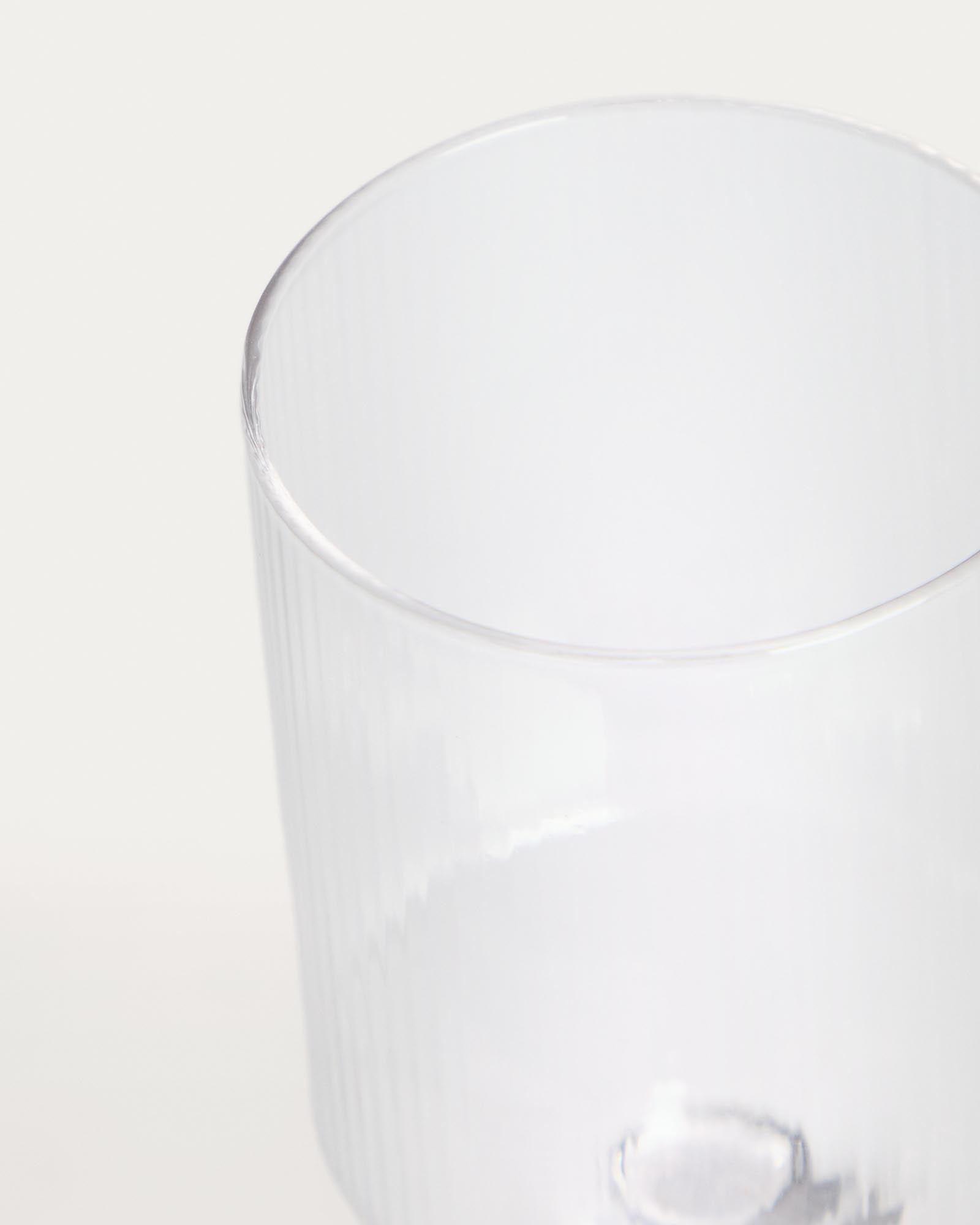 Schlichtes und stilvolles Weinglas Eluria aus klarem Glas, 39,5 cl, perfekt für Weinliebhaber und festliche Anlässe.