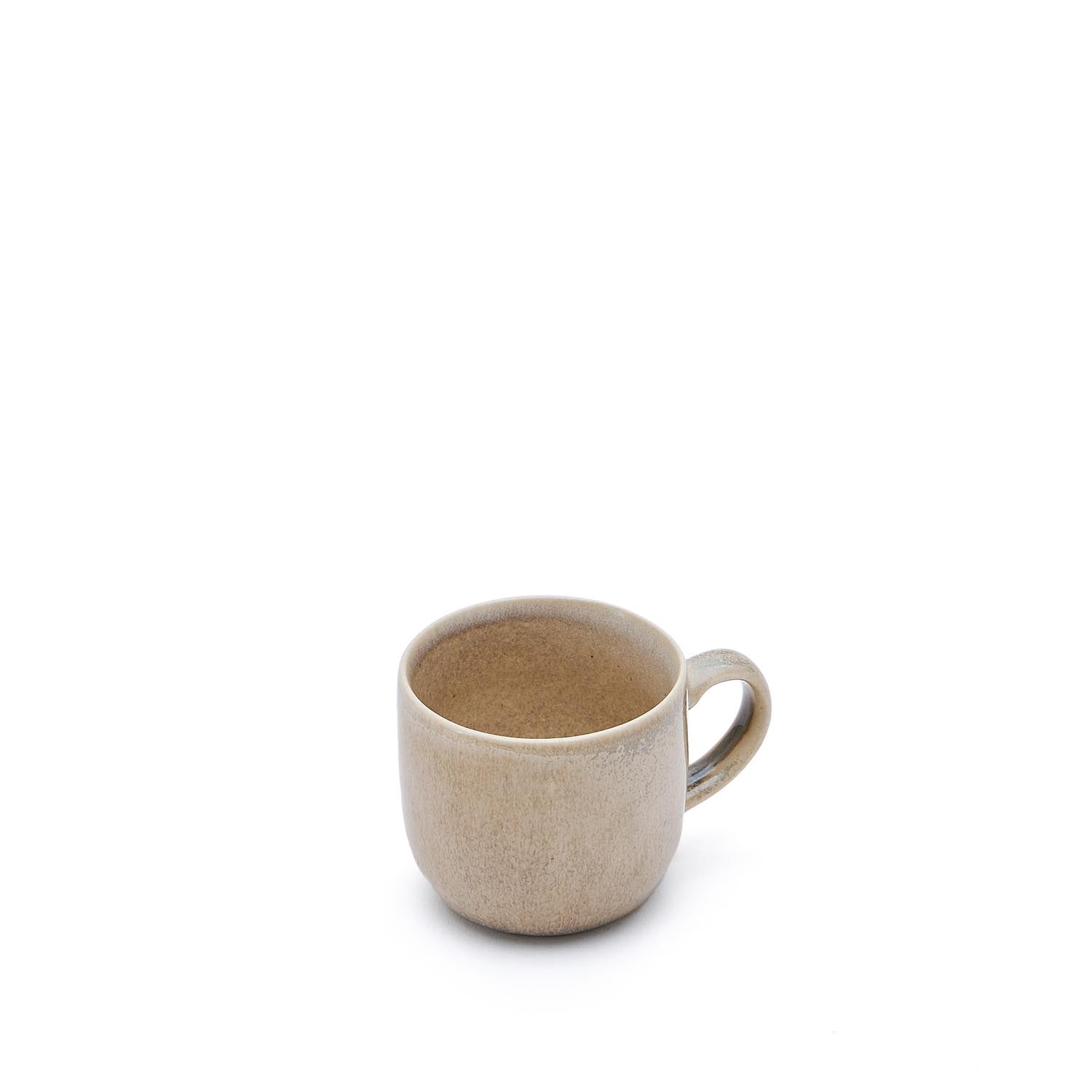 Lauriana Tasse aus Keramik in Beige in Beige präsentiert im Onlineshop von KAQTU Design AG. Tasse ist von Kave Home