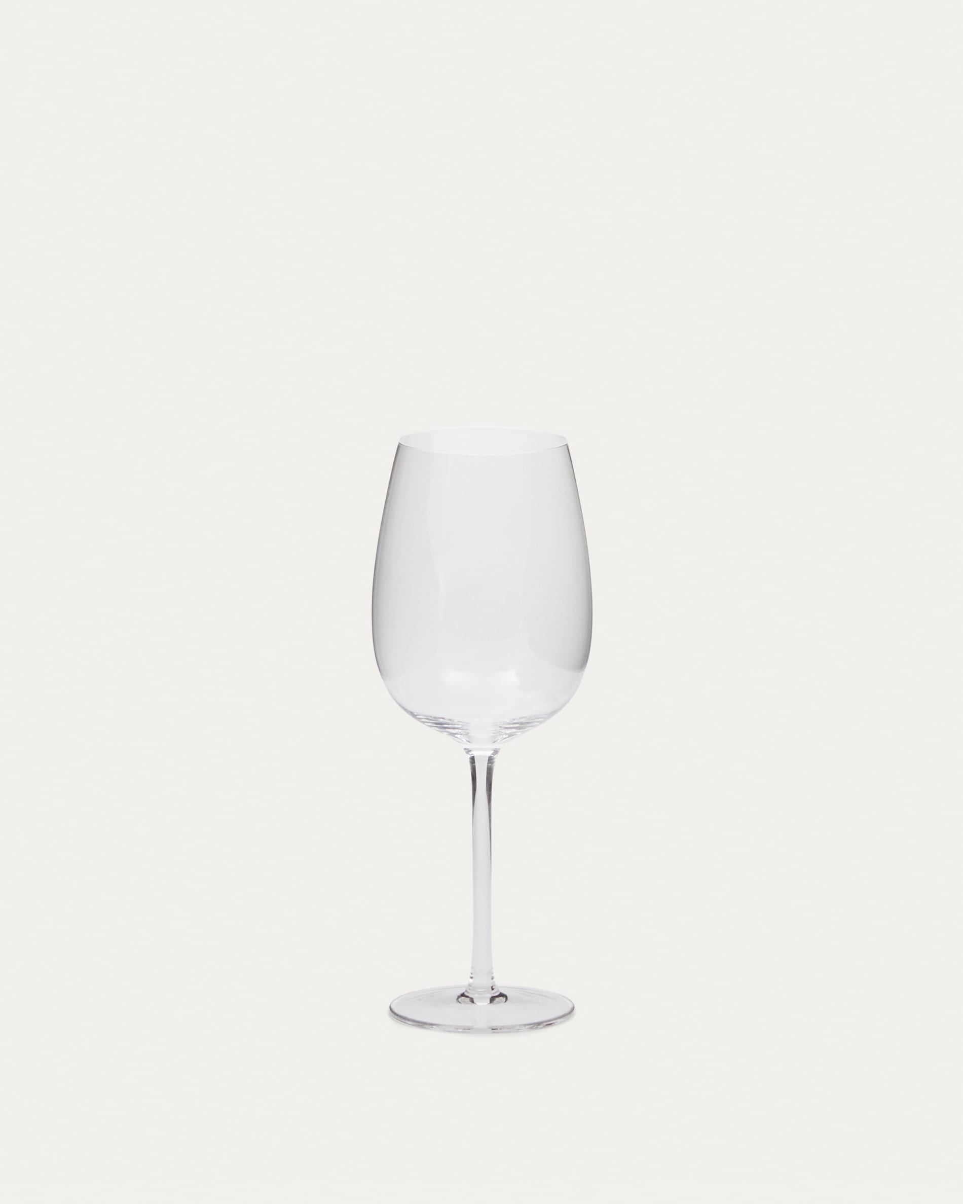 Elegantes Altira Weinglas aus Klarglas, 52 cl, von Kave Home. Perfekt für Rot- und Weissweine, robust und stilvoll.