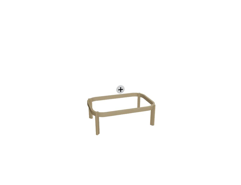 Ramp RAMP_R975 - Bank in Eiche Natur präsentiert im Onlineshop von KAQTU Design AG. Sitzbank ist von Mdd