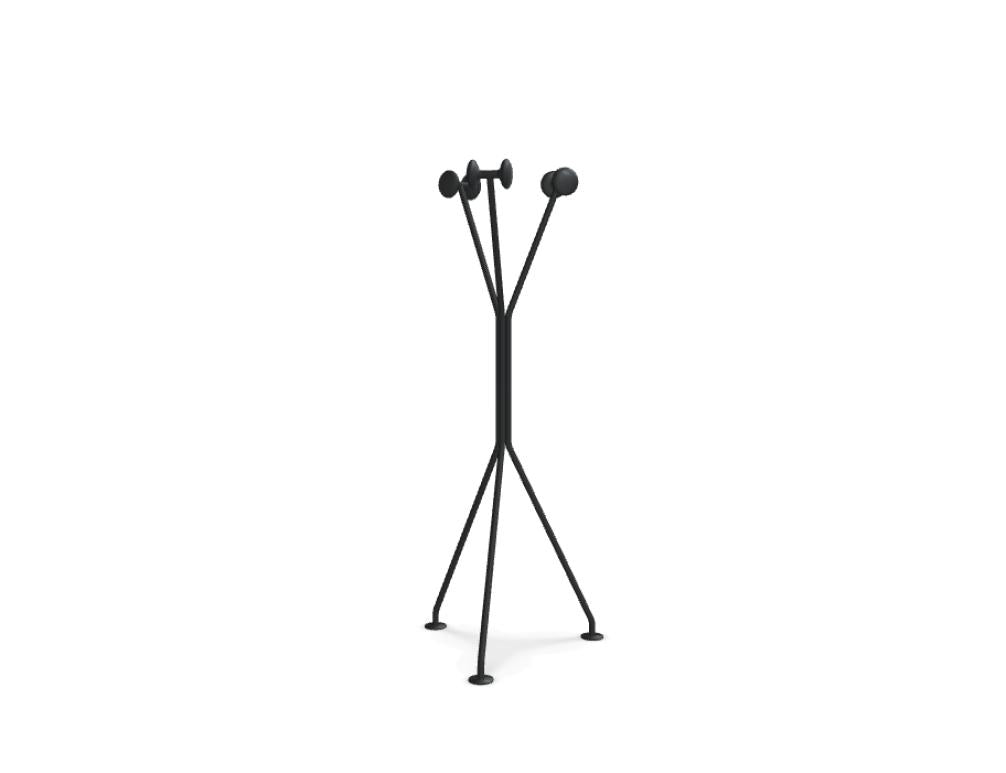 Ramo RM01 - Kleiderständer in Rot präsentiert im Onlineshop von KAQTU Design AG. Kleiderständer ist von Mdd