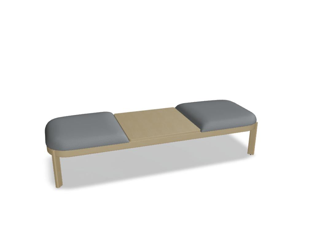 Ramp RMP313 - Bank in Grau präsentiert im Onlineshop von KAQTU Design AG. Sitzbank ist von Mdd