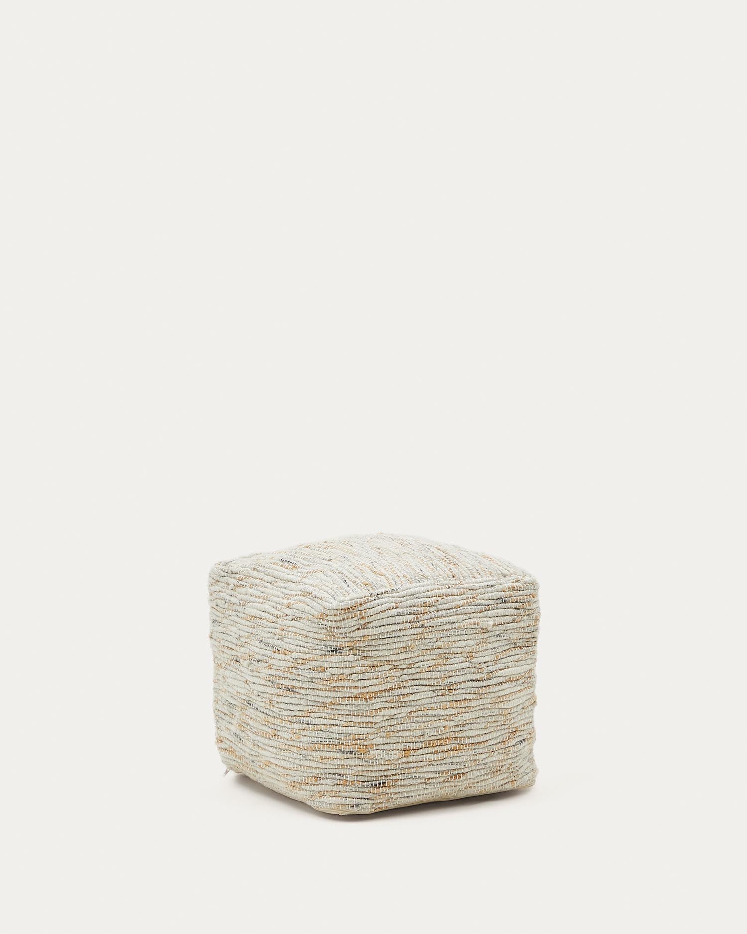 Selise Pouf aus Naturjute 45 x 45 cm