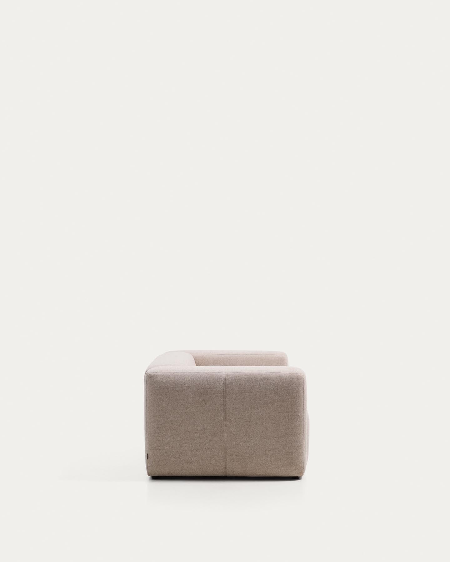 2-Sitzer-Sofa Blok in beiger Chenille, 210 cm, FSC Mix Credit in Beige präsentiert im Onlineshop von KAQTU Design AG. 2er Sofa ist von Kave Home