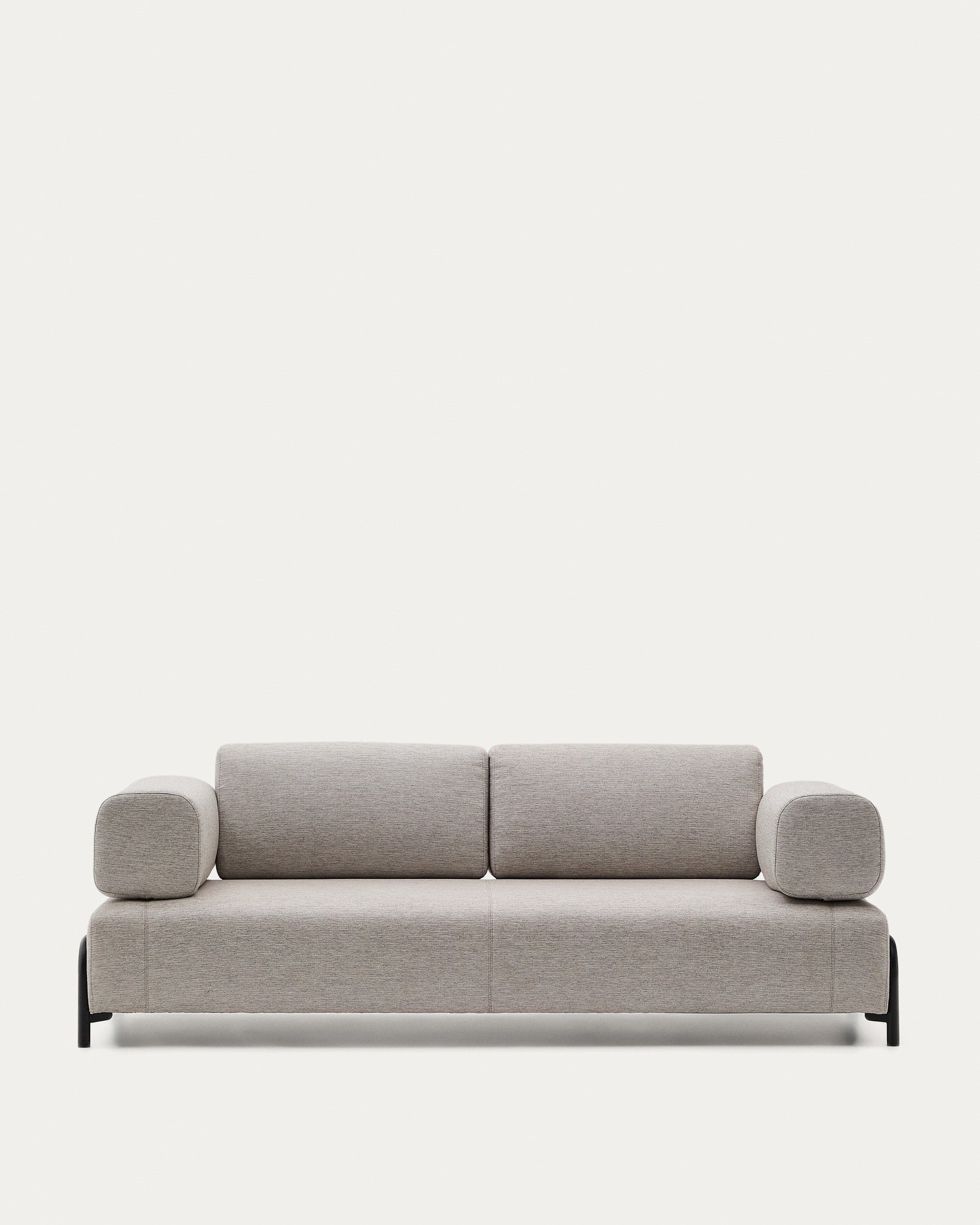 Elegantes Compo 3-Sitzer Sofa in Beige-Grau, 232 cm breit, ideal für modernes Wohnen. Komfortabel, langlebig, pflegeleicht.