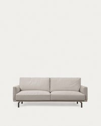 Divano Galene a 3 posti beige 214 cm FSC Mix Credit