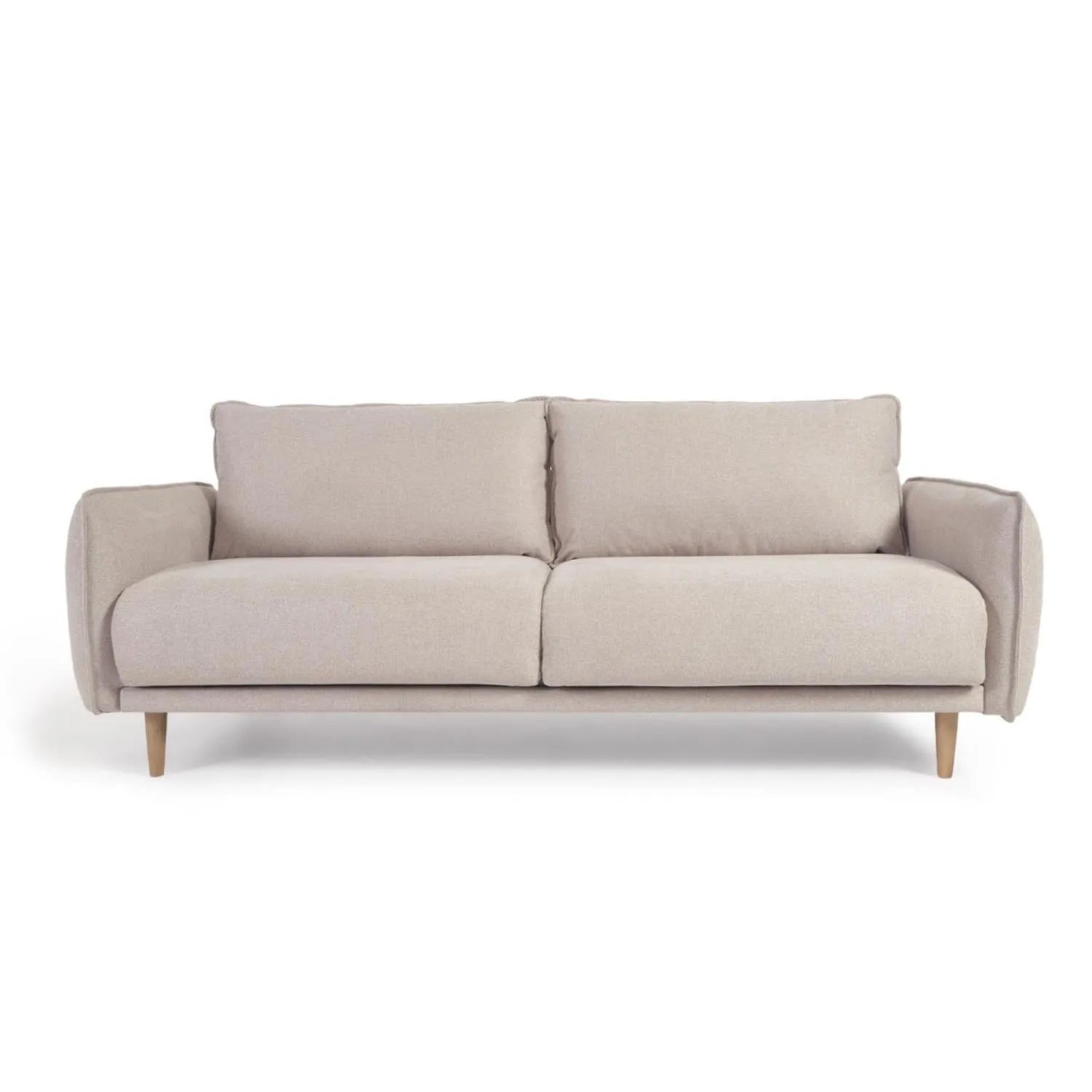 Sofa Carlota für 3 Sitzer beige 213 cm in Beige präsentiert im Onlineshop von KAQTU Design AG. 2er Sofa ist von Kave Home