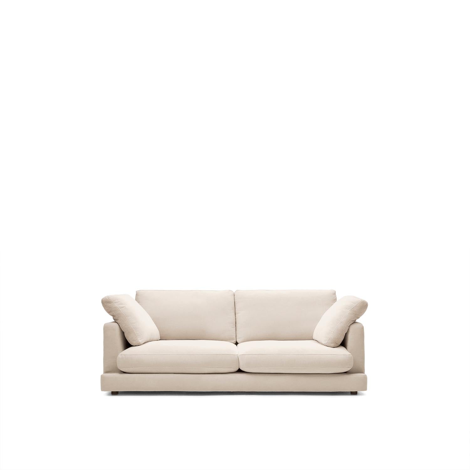 Gala 3-Sitzer Sofa beige 210 cm in Beige präsentiert im Onlineshop von KAQTU Design AG. 3er Sofa ist von Kave Home