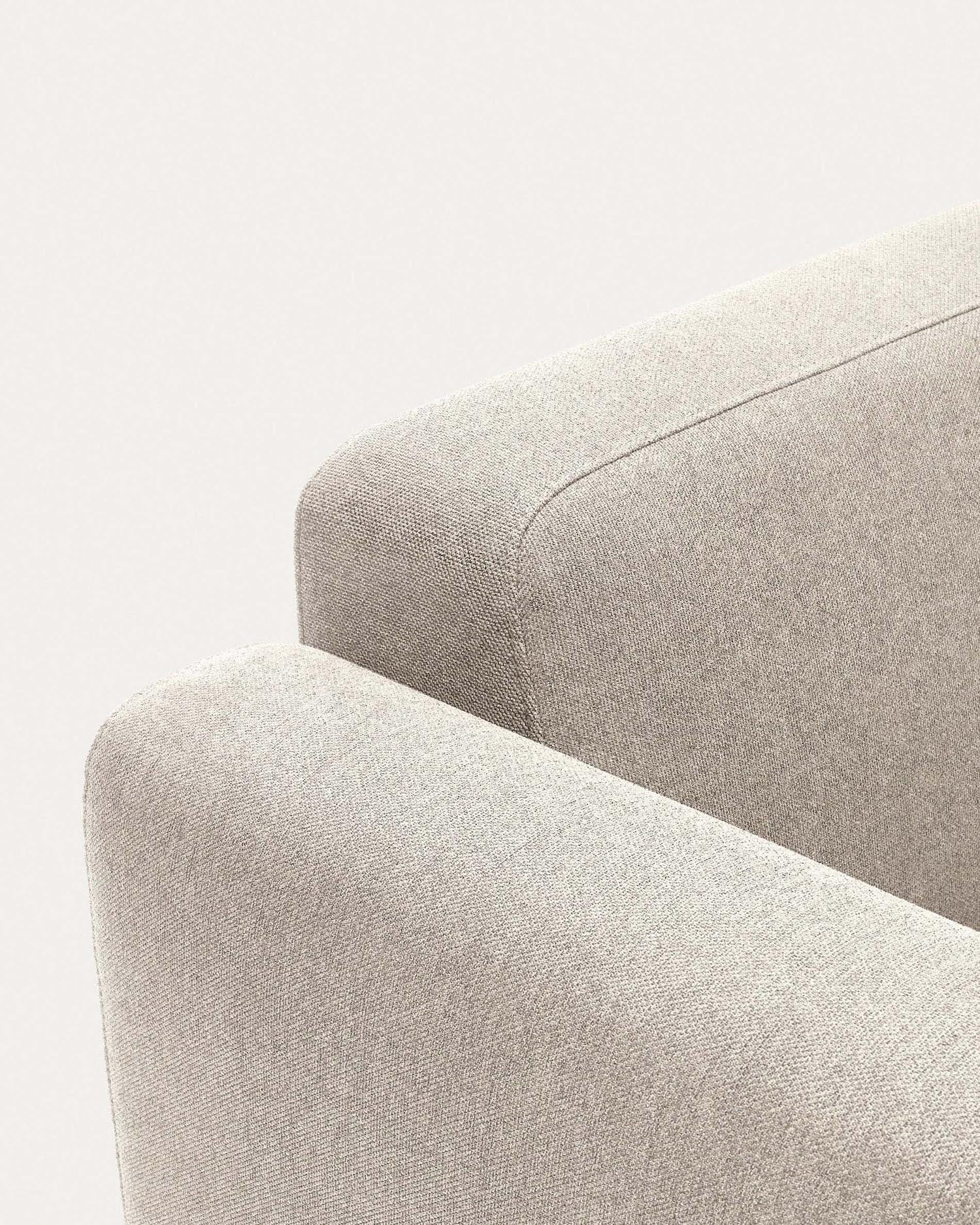 Modularer Neom Sessel in Beige von Kave Home, FSC-zertifiziert, stilvoll und nachhaltig für modernes Wohnen.