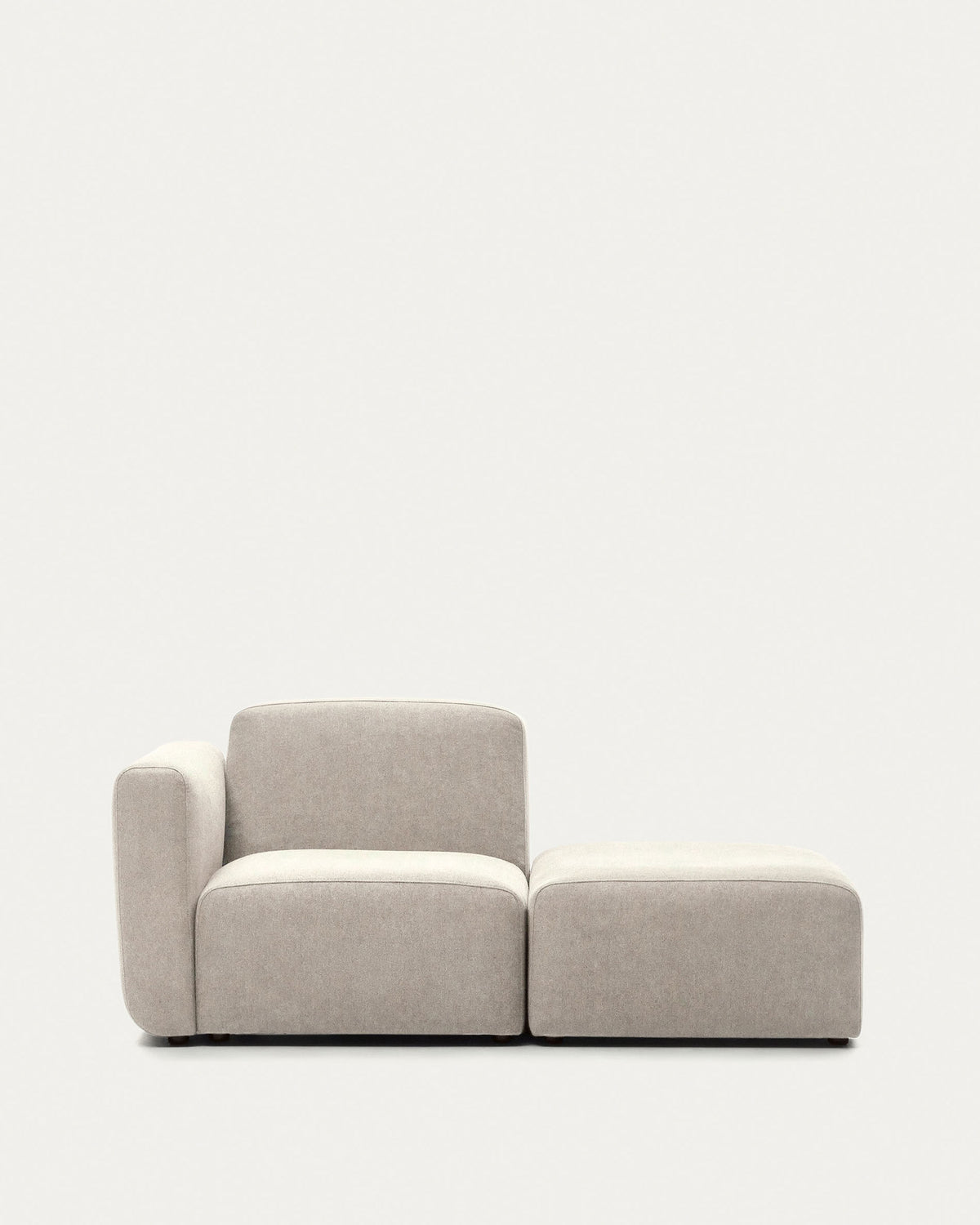 Neom modulares 1-Sitzer-Sofa mit Randmodul Beige 169 cm FSC Mix Credit in Beige präsentiert im Onlineshop von KAQTU Design AG. Modulares Sofa ist von Kave Home