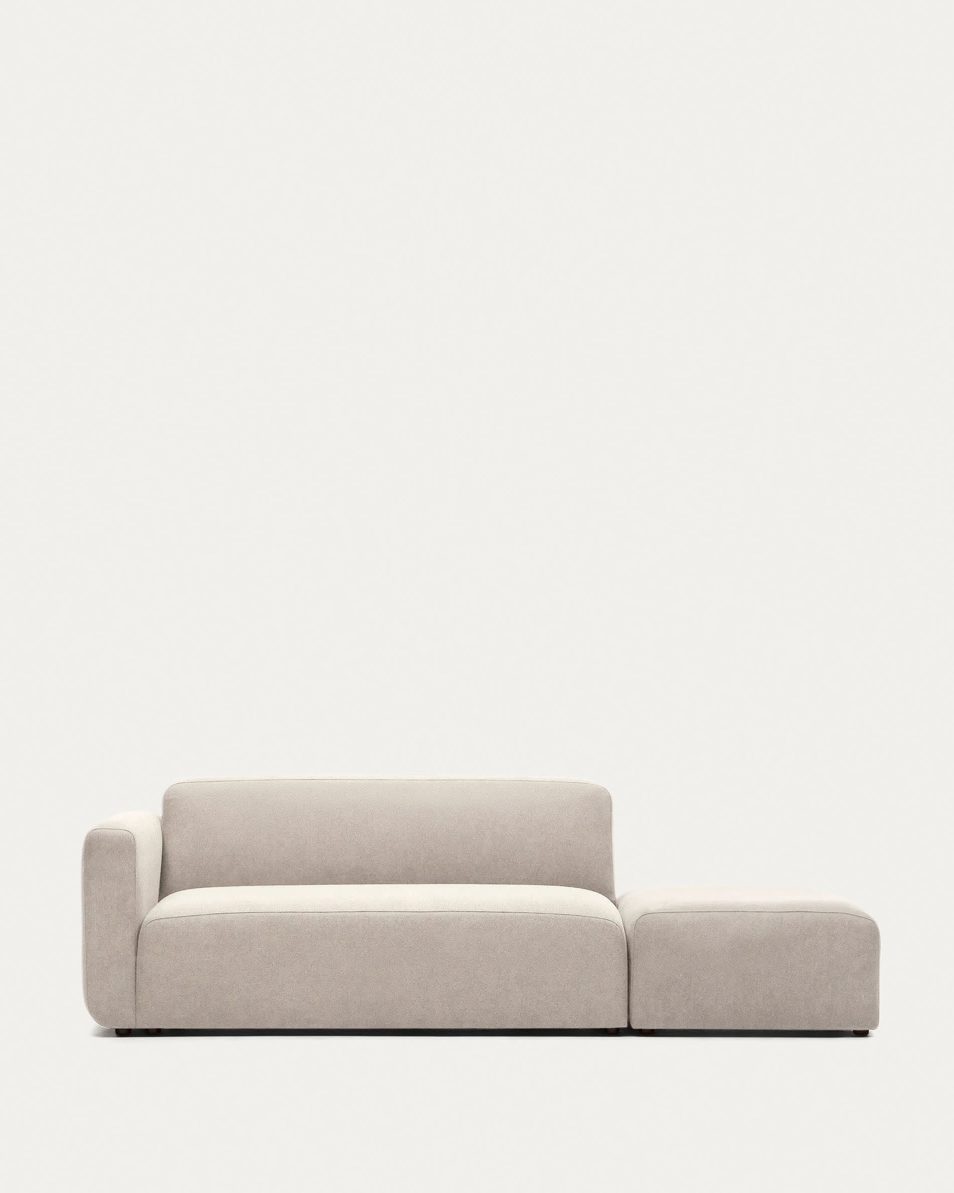 Neom modulares 2-Sitzer-Sofa in Beige: Flexibel, umweltfreundlich, elegant. Perfekt für individuellen Stil und Komfort.