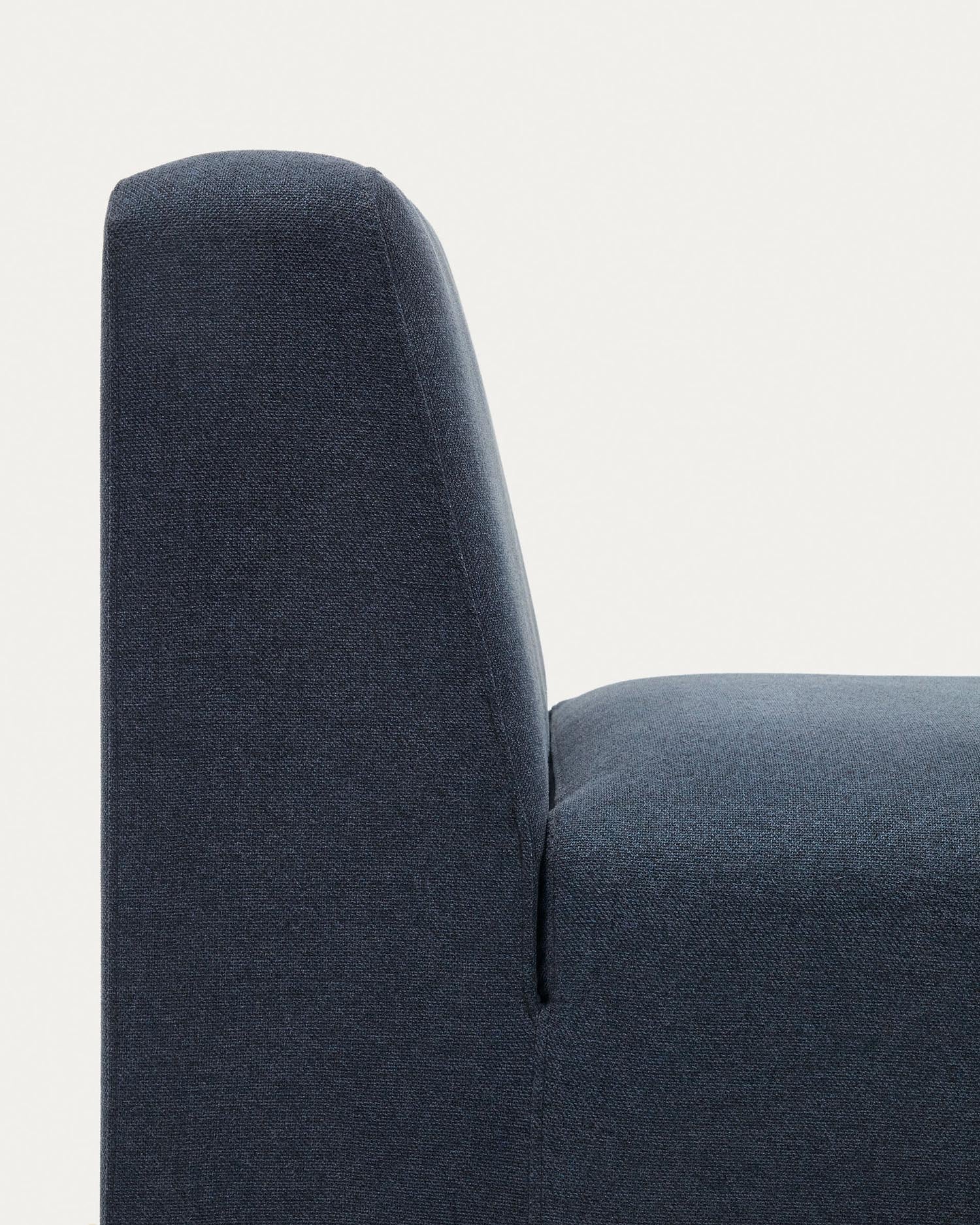 Entdecke das Neom Sitzmodul in Blau (75 cm) von Kave Home – stilvoll, flexibel und umweltfreundlich. Perfekt für individuelle Wohnkonzepte!