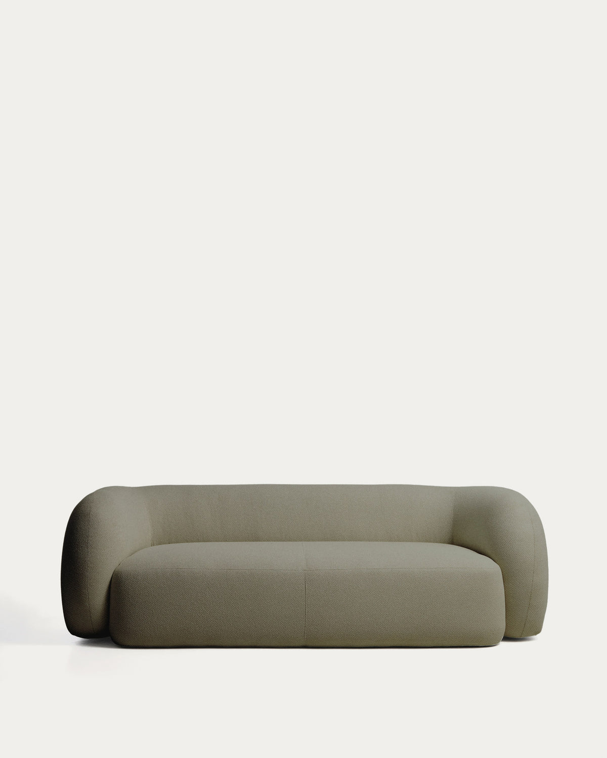 3-Sitzer-Sofa Martina in grünem Chenille 246 cm FSC Mix Credit in Grün präsentiert im Onlineshop von KAQTU Design AG. 3er Sofa ist von Kave Home