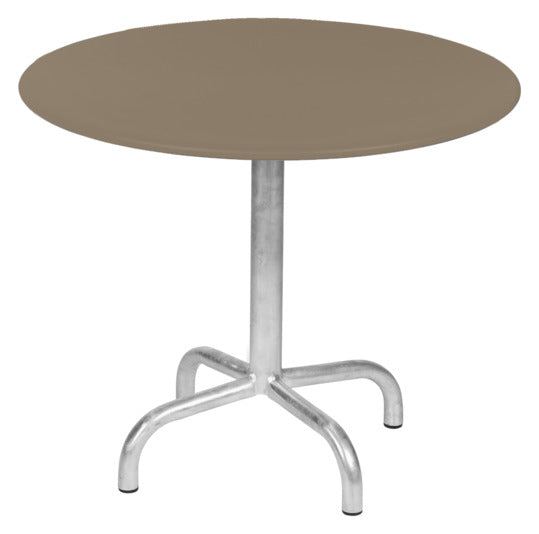 Hochwertiger Rigi Metall-Beistelltisch Ø60/50 aus wetterfestem Stahl, stilvolles Design, langlebige Verarbeitung, perfekt für Garten, Balkon oder Terrasse.