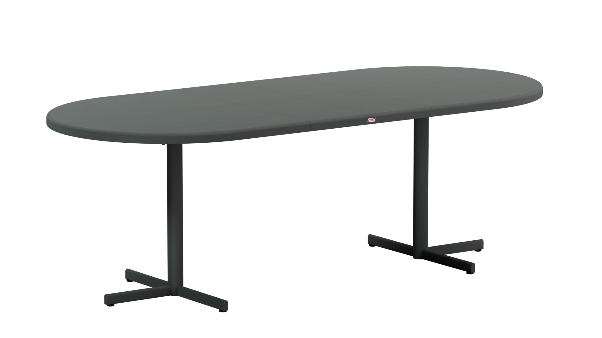 Moderner Bodensee Glasfaser-Gartentisch 160/218x95, klappbar & ausziehbar, wetterfest, langlebig, Schweizer Qualität – perfekt für Garten, Terrasse & Balkon.