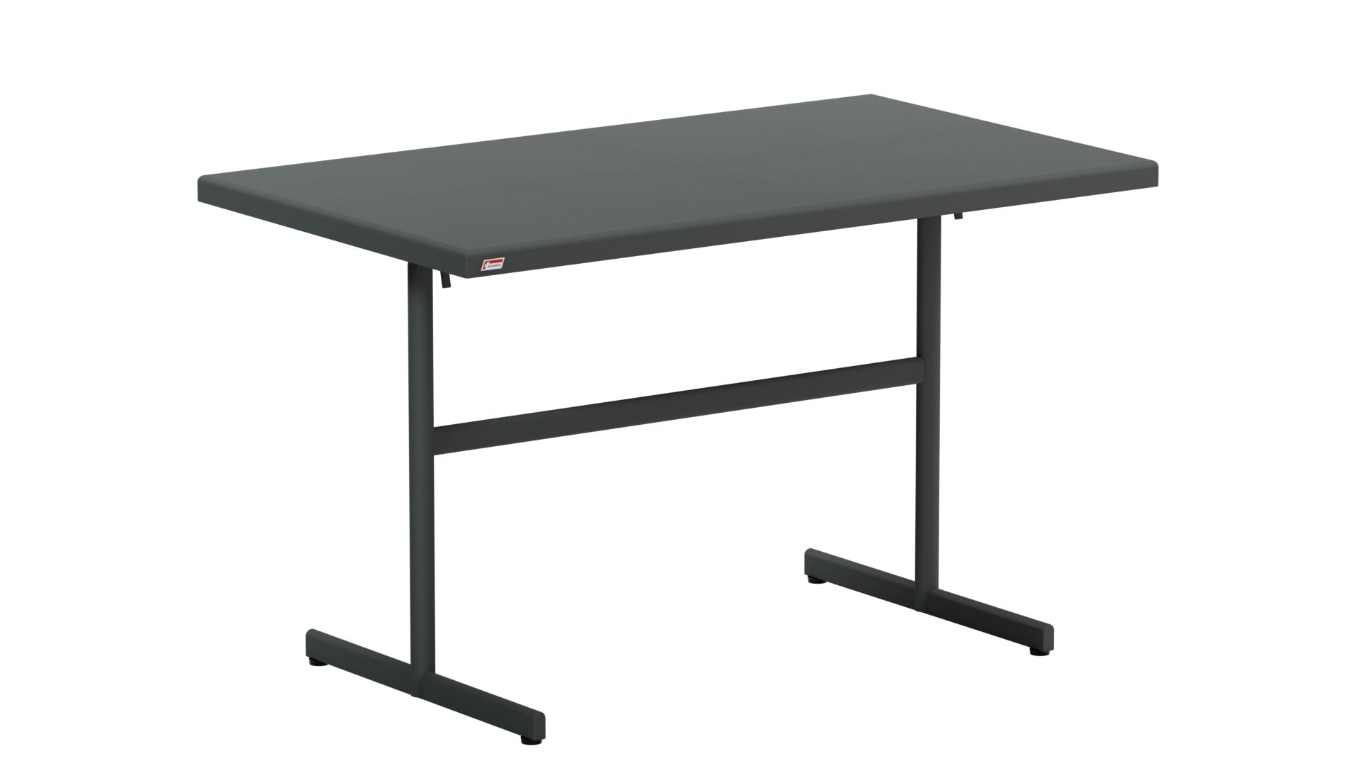 Hochwertiger Bodensee Glasfaser-Gartentisch 120x70 cm, klappbar, wetterfest, UV-beständig, langlebig, Schweizer Qualität, outdoor, Gartenmöbel.