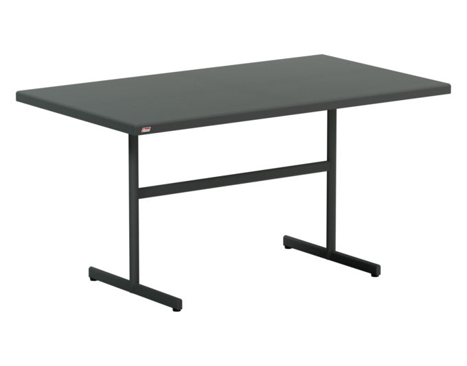 Bodensee Glasfaser-Gartentisch 140x80 klappbar in Anthrazit präsentiert im Onlineshop von KAQTU Design AG. Gartentisch ist von Schaffner