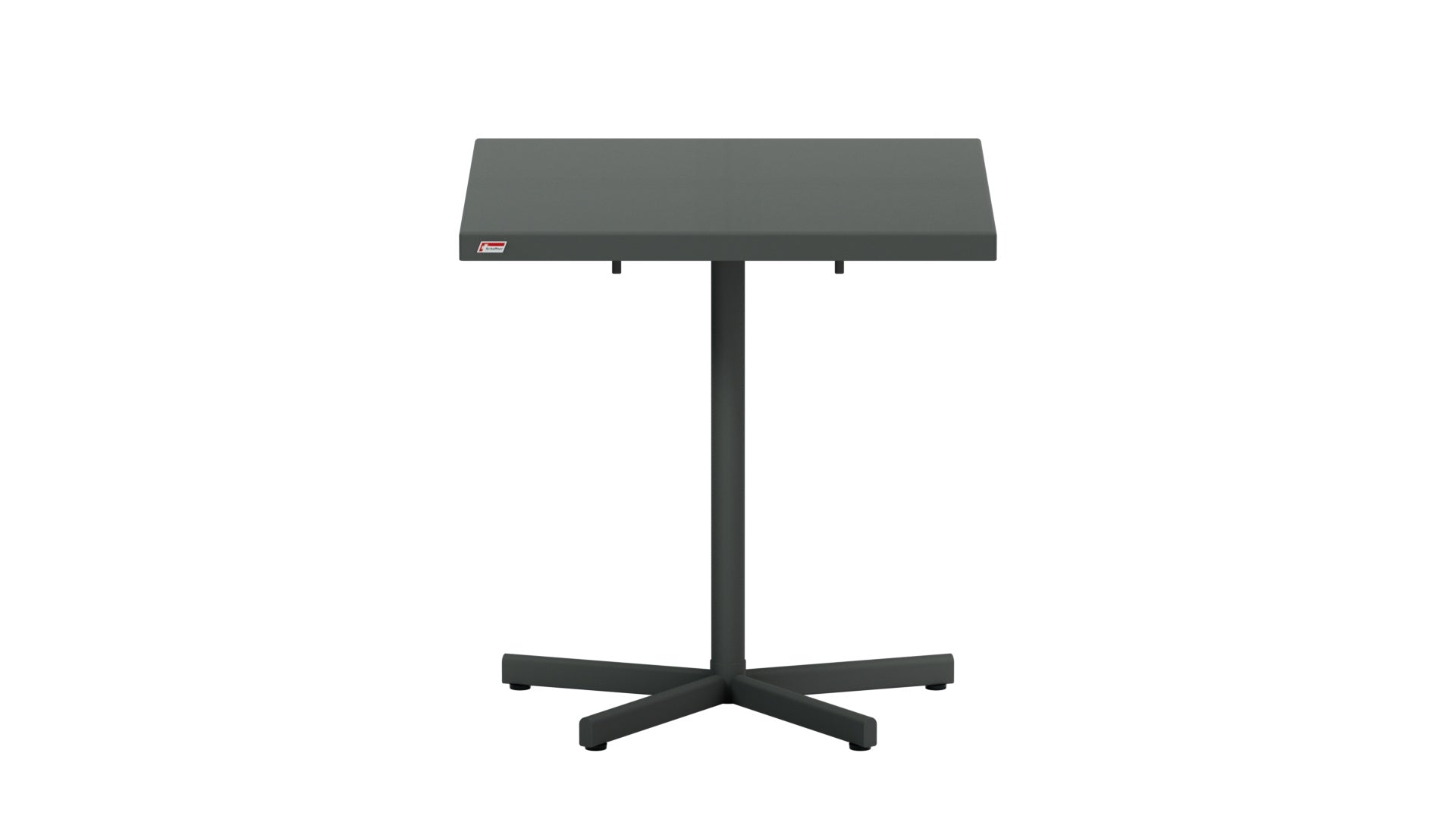 Eleganter, klappbarer Bodensee Glasfaser-Gartentisch 70x70 cm, wetterfest, UV-beständig, langlebig, Schweizer Qualität – perfekt für Garten, Balkon & Terrasse.