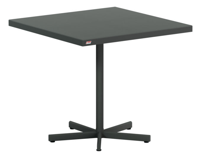 Bodensee Glasfaser-Gartentisch 80x80 klappbar in Anthrazit präsentiert im Onlineshop von KAQTU Design AG. Gartentisch ist von Schaffner