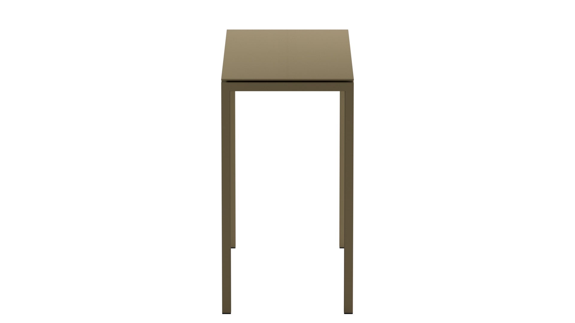 Eleganter, wetterfester Glasfaser-Stehtisch 140x60 aus Schweizer Produktion, langlebig, UV-beständig und pflegeleicht – perfekt für Garten, Terrasse oder Gastronomie.