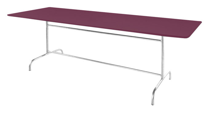 Rigi Metall-Gartentisch 240x90 klappbar in Bordeaux präsentiert im Onlineshop von KAQTU Design AG. Gartentisch ist von Schaffner