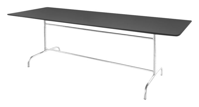 Entdecken Sie den Tisch Rigi 240 x 90 von Schaffner – ein stilvoller Gartentisch aus robustem Titanstahl, perfekt für unvergessliche Momente im Freien.