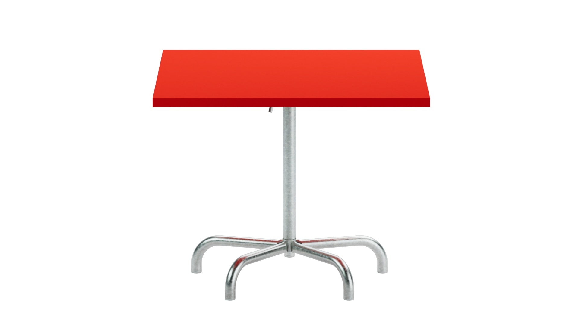Säntis Metall-Gartentisch 90x90 klappbar in Rot präsentiert im Onlineshop von KAQTU Design AG. Gartentisch ist von Schaffner