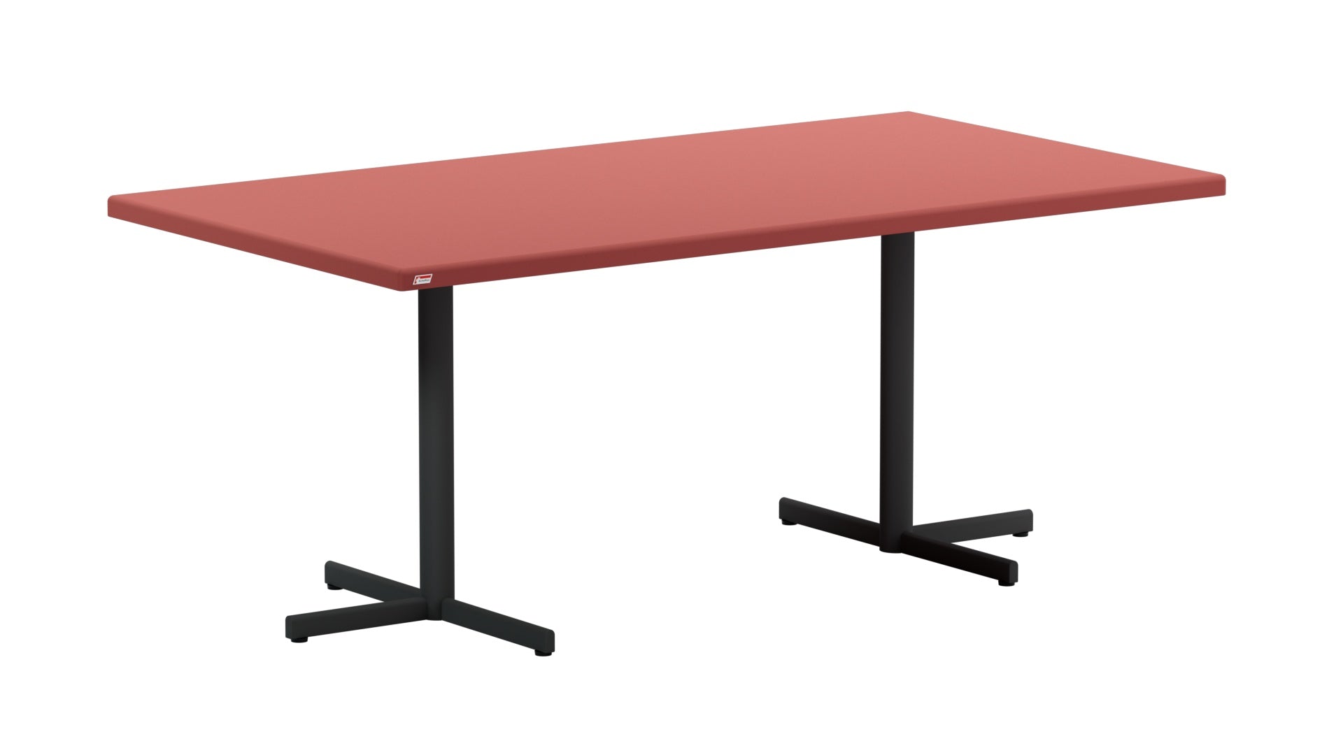 Bodensee Glasfaser-Gartentisch 176x95 klappbar in Ahornrot präsentiert im Onlineshop von KAQTU Design AG. Gartentisch ist von Schaffner