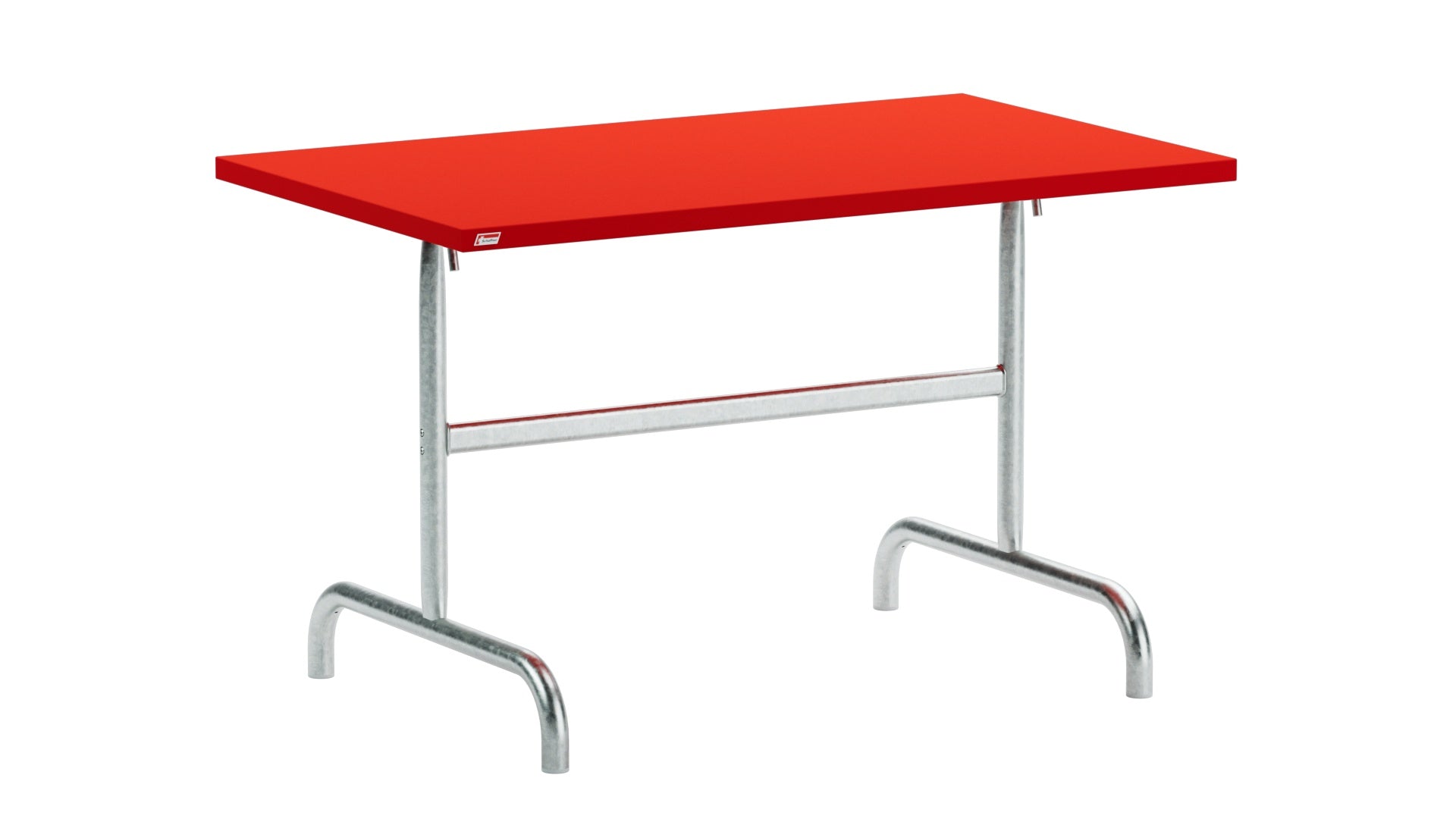 Metall-Gartentisch 117x70 cm von Schaffner, klappbar, wetterfest, robust und leicht zerlegbar – perfekt für Garten, Terrasse oder Camping.
