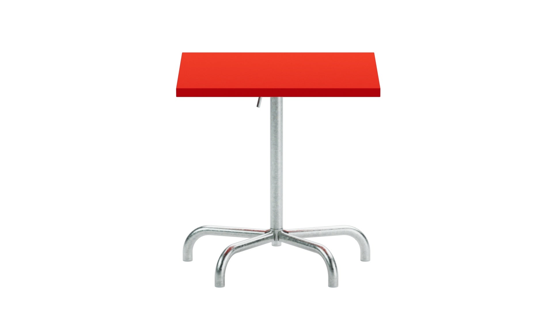 Eleganter klappbarer Gartentisch aus Metall, 70x70 cm, ideal für den Außenbereich, robust und stilvoll für Garten, Balkon oder Terrasse.