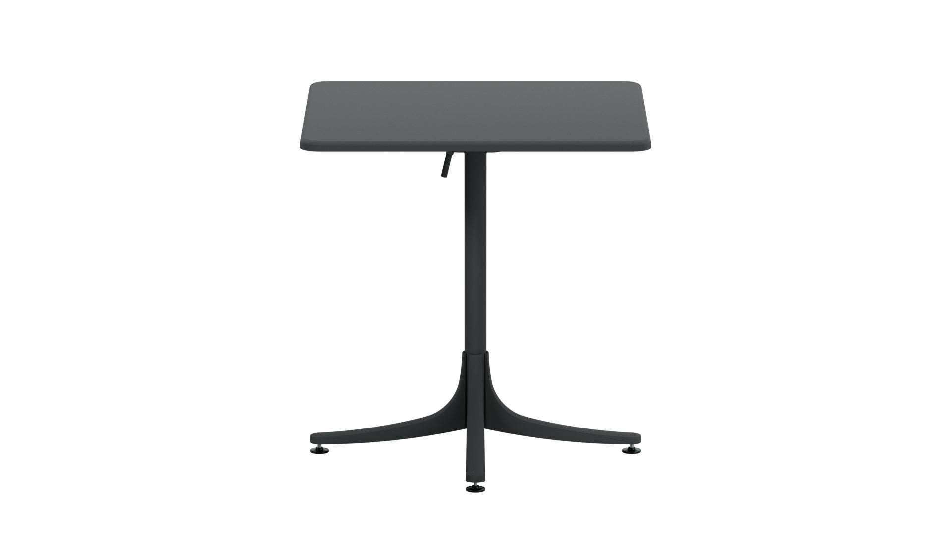 Moderner, wetterfester Schaffner Glasfaser-Gartentisch 70x70 cm, klappbar, UV-beständig, langlebig, platzsparend, Swiss Made – ideal für Garten, Balkon und Terrasse.